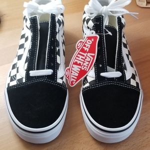 ☆Old Skool Checker Vans Sz 7☆
